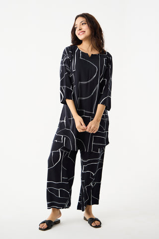 Black Grace Co-ord Set