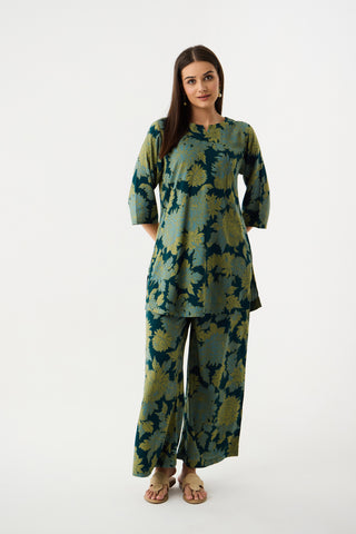 Jade Flora Co-ord Set
