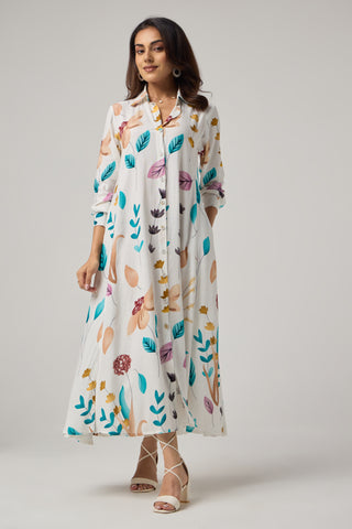 Millie Linen Pocket Midi