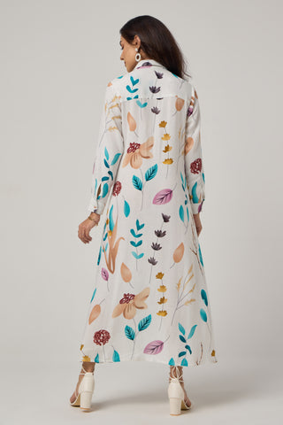 Millie Linen Pocket Midi
