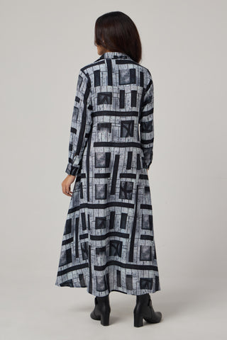 Ash Linen Pocket Midi