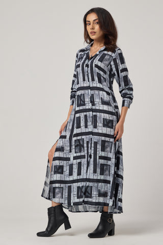 Ash Linen Pocket Midi