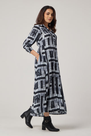 Ash Linen Pocket Midi