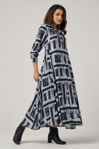 Ash Linen Pocket Midi