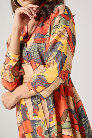 Malade Linen Pocket Midi