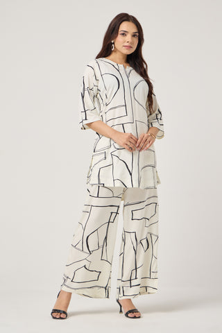 White Grace Co-ord Set