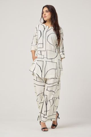 White Grace Co-ord Set