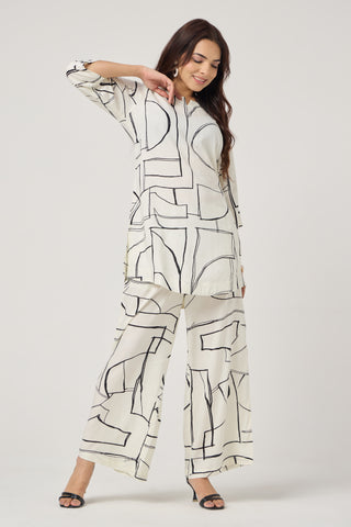 White Grace Co-ord Set