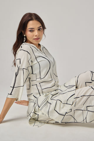 White Grace Co-ord Set